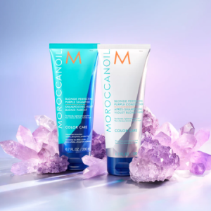 KIT SHAMPOO + ACONDICIONADOR RUBIOS PERFECTOS MOROCCANOIL